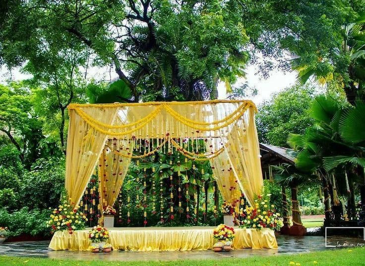 Haldi Mandap at ARC Pyramid