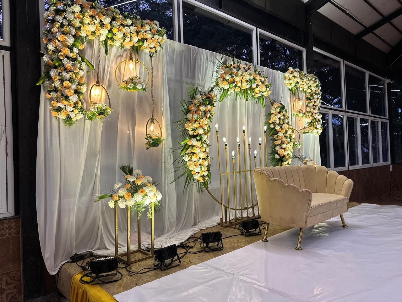 Reception Backdrop at ARC Pyramid