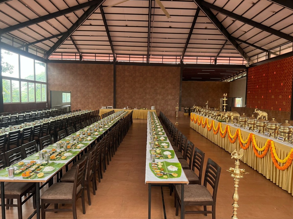 Banquet Dining Hall with Buffet at ARC Pyramid