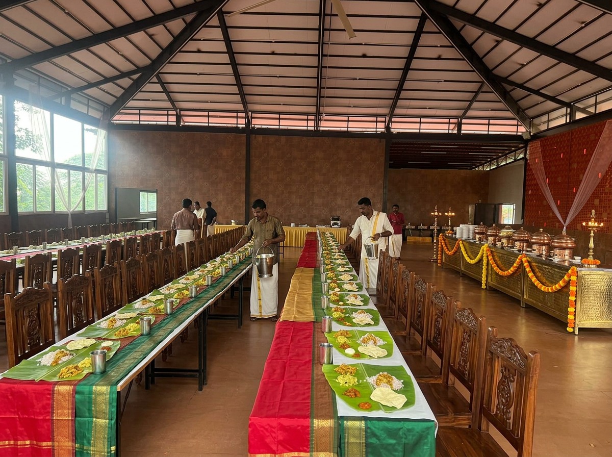 Traditional Feast Hall & Service at ARC Pyramid