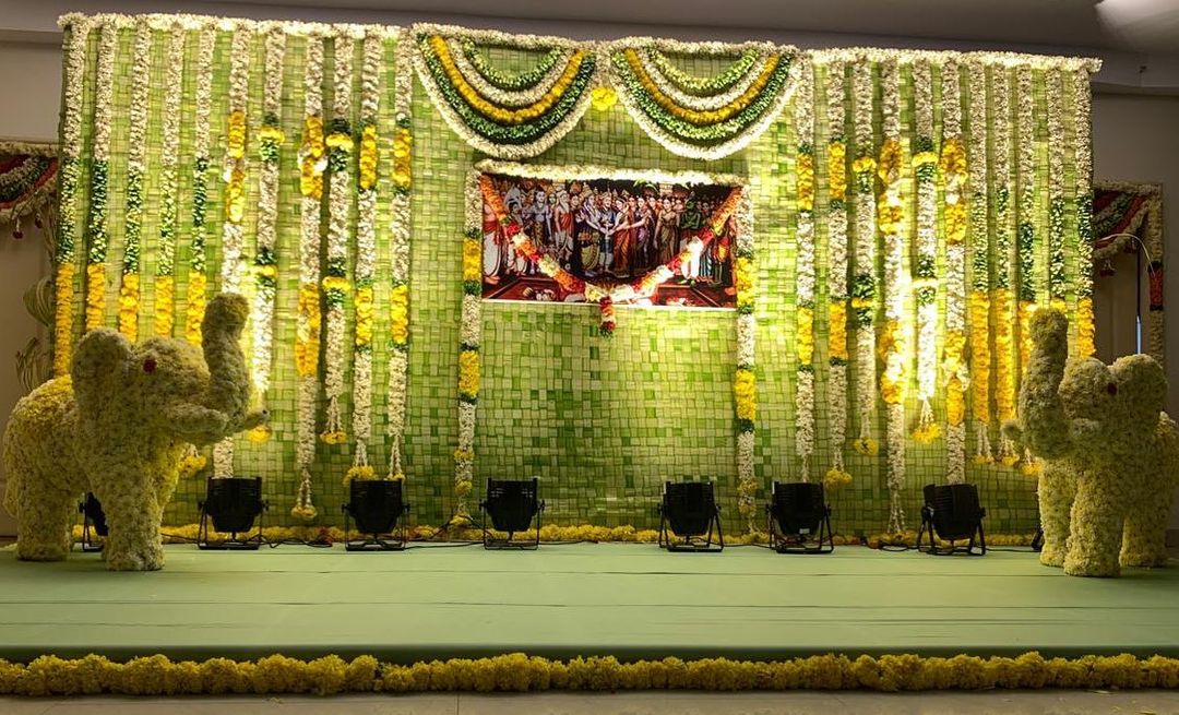 Traditional Stage For Wedding